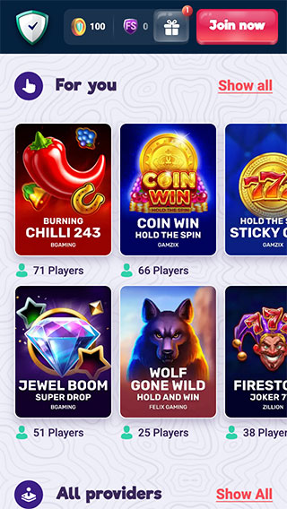 Safecasino Slot Games