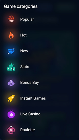Azurslot Casino Games Category