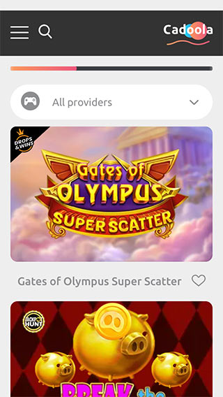 Cadoola Casino Games
