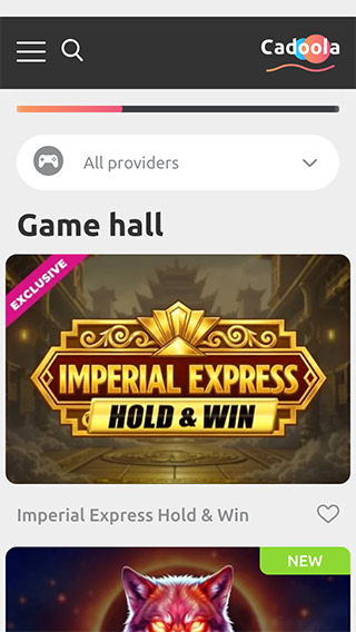 Cadoola Mobile Casino