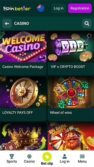 SpinBetter Casino Bonuses