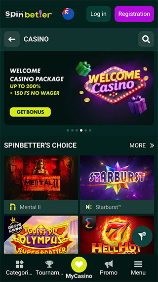 SpinBetter Casino Slots