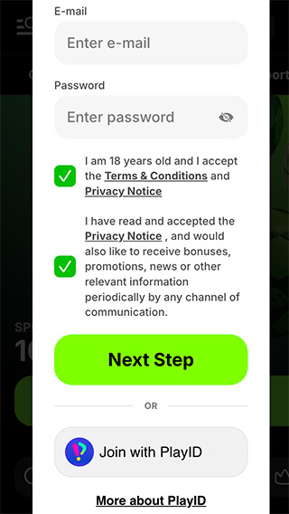 Spinit Casino New Zealand Registration