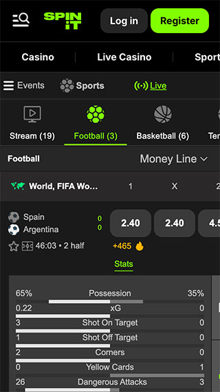 Spinit Live Sports