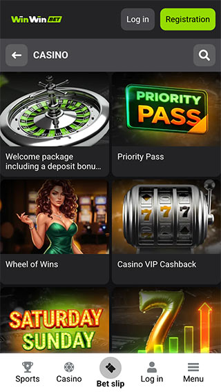 Winwin Bet Casino Bonuses