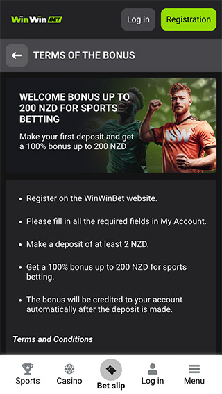 Winwin Bet Sports Welcome Bonus